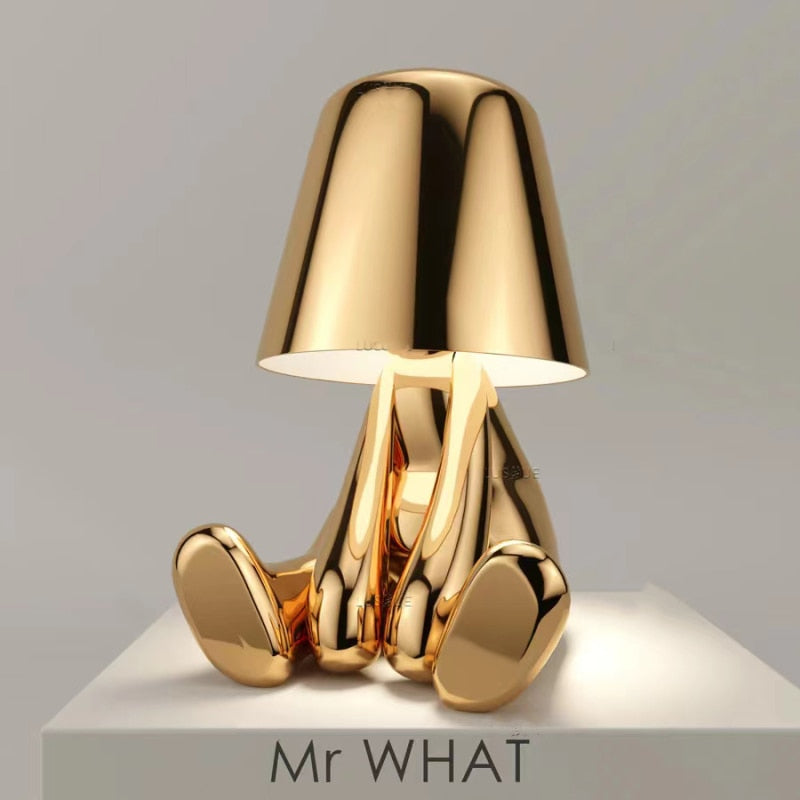 Little Golden Philosopher Lamp